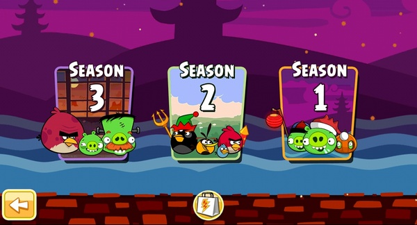 angry birds seasons old version