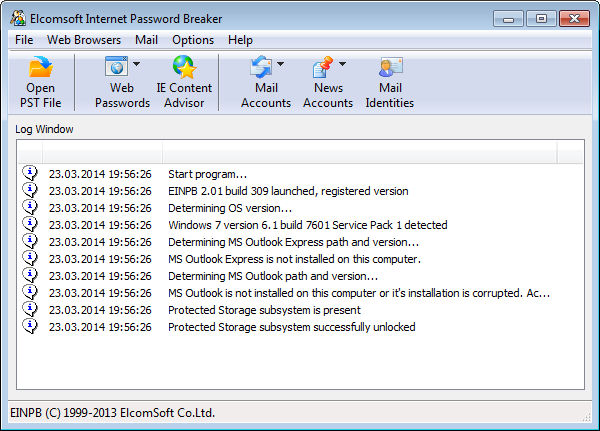 Elcomsoft Internet Password Breaker 2.01.309 Final