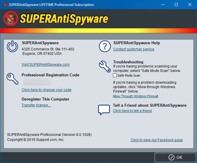 SuperAntiSpyware Professional X 10.0.1254 download the last version for windows