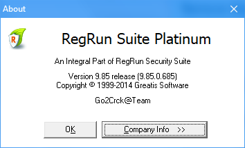 RegRun Security Suite Platinum