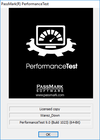 PassMark PerformanceTest 9.0 Build 1023