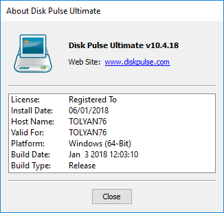 Disk Pulse Ultimate 10.4.18