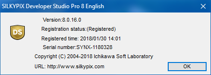 SILKYPIX Developer Studio Pro 8.0.16.0