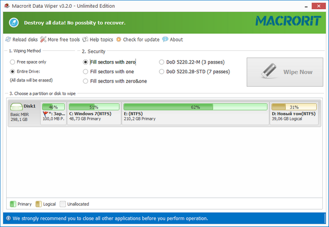 Macrorit Data Wiper 3.2.0 Unlimited Edition