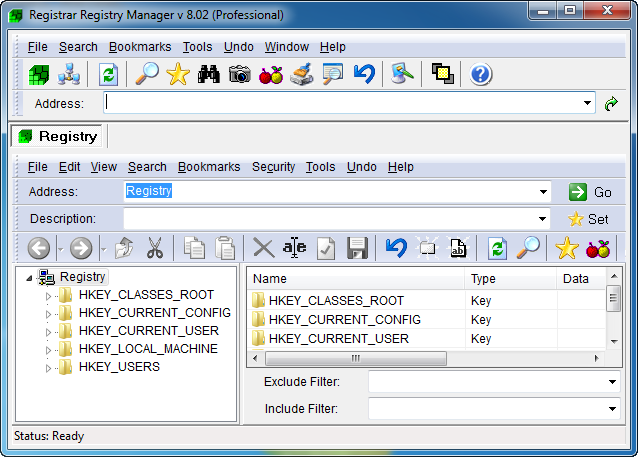 Registrar Registry Manager Pro 8.02 Build 802.30913