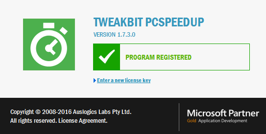 TweakBit PCSpeedUp 1.7.3.0