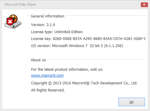 Macrorit Data Wiper 6.9.9 download the new version for apple