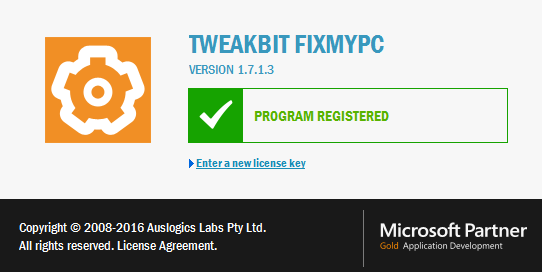 TweakBit FixMyPC 1.7.1.3