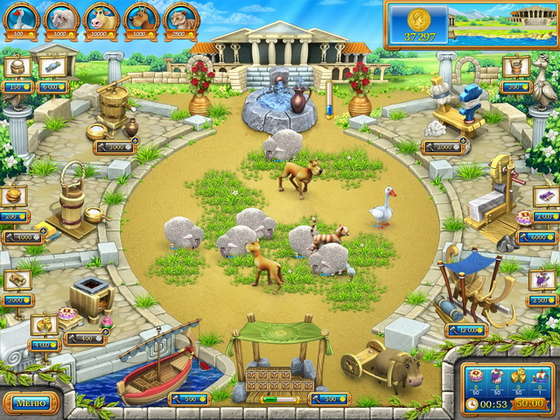 картинка к игре Веселая ферма. Древний Рим