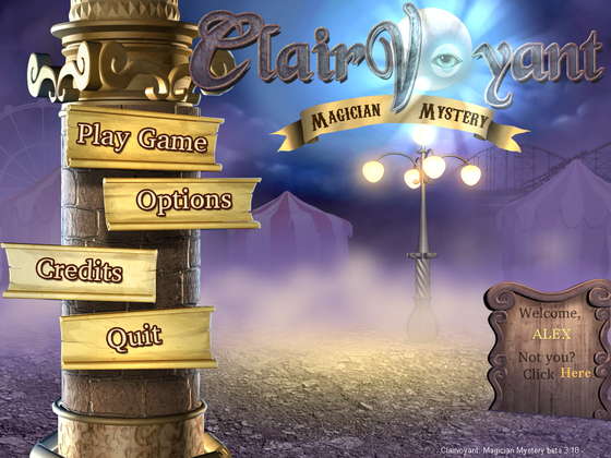 скриншот игры Clairvoyant: Magician Mystery