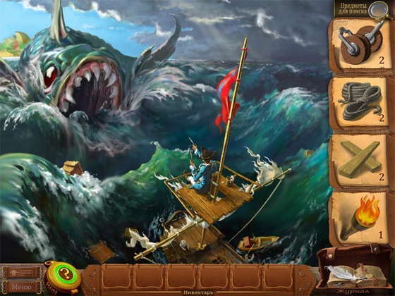 скриншот игры Невероятные приключения Мюнхгаузена