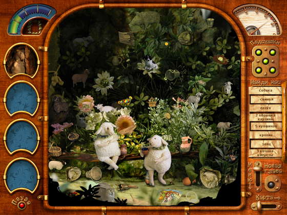 скриншот игры Три маленькие белые мышки. Спящая красавица и черный дракон