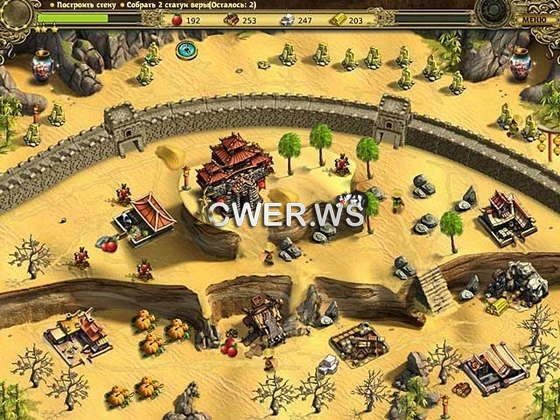 скриншот игры Возведение Великой китайской стены