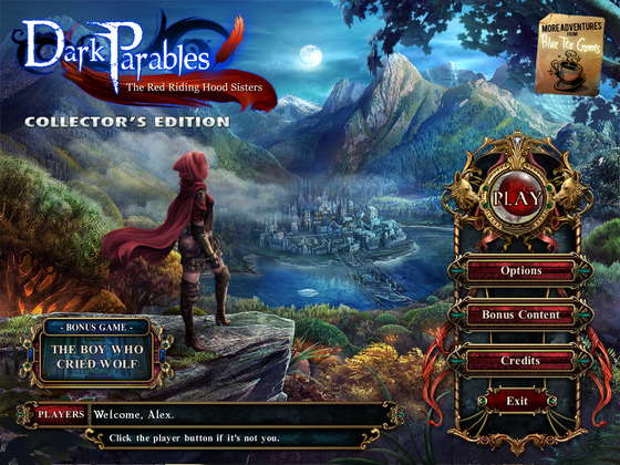 скриншот игры Dark Parables 4: The Red Riding Hood Sisters Collector's Edition