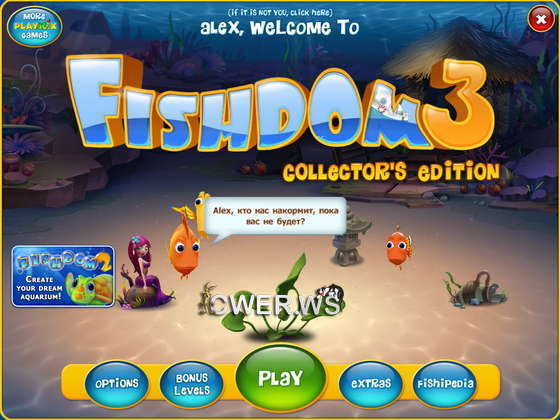 скриншот игры Fishdom 3. Коллекционное издание