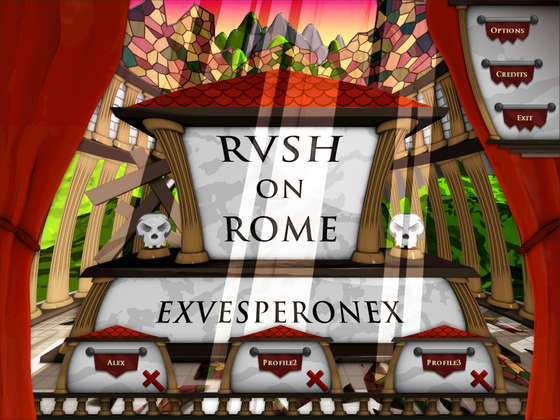 скриншот игры Rush on Rome