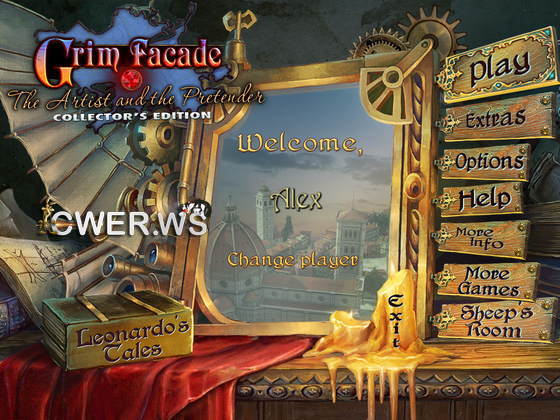 скриншот игры Grim Facade 5: The Artist and the Pretender Collector's Edition