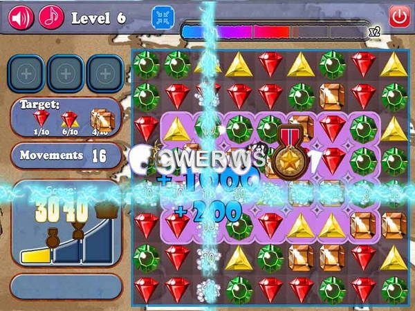 скриншот игры Insane Jewels