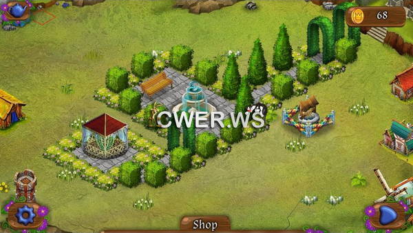 скриншот игры The Far Kingdoms 8: Garden Mosaics