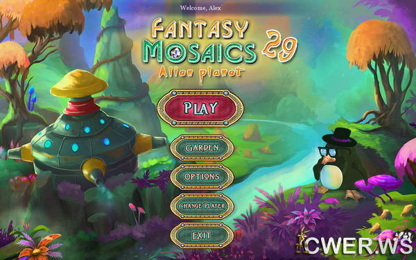 скриншот игры Fantasy Mosaics 29: Alien Planet