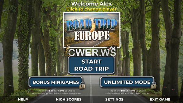 скриншот игры Road Trip Europe: A Classic Hidden Object Game