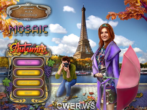 скриншот игры Autumn in France Mosaic Edition