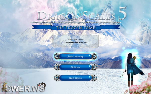 скриншот игры Dragonscales 5: The Frozen Tomb