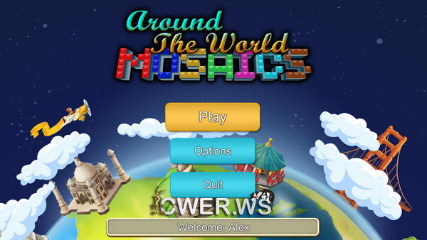скриншот игры Around The World Mosaics