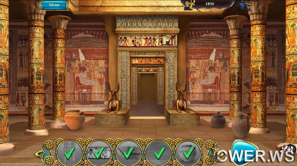 скриншот игры Ancient Wonders: Pharaoh's Tomb