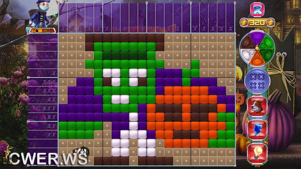 скриншот игры Rainbow Mosaics 15: Twilight Sentinel