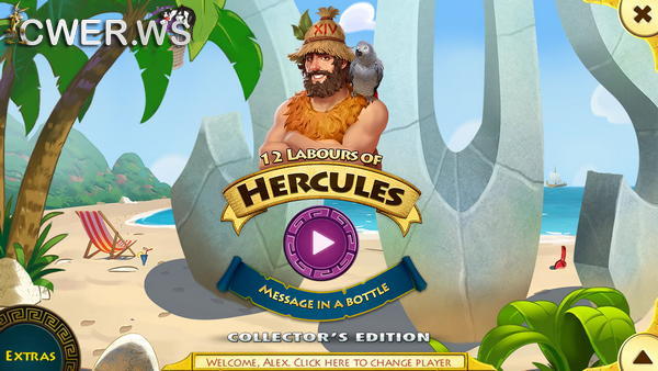 скриншот игры 12 Labours of Hercules XIV: Message in a Bottle Collector's Edition