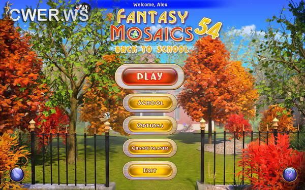 скриншот игры Fantasy Mosaics 54: Back to School