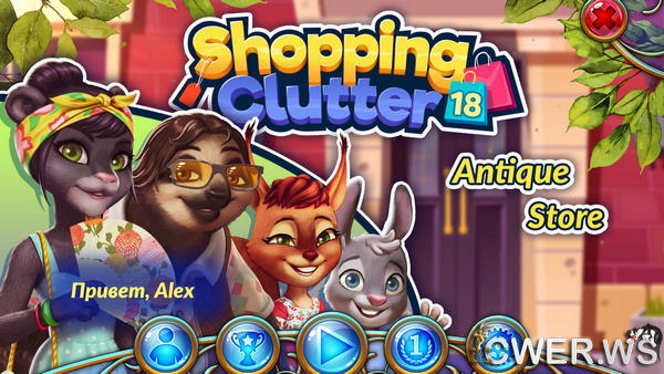 скриншот игры Shopping Clutter 18: Antique Store