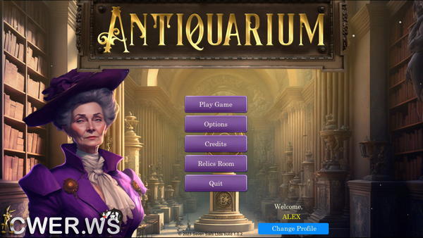 скриншот игры Antiquarium