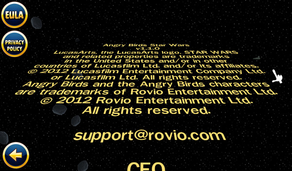 Angry Birds Star Wars 1.3 (2012/ENG/PC)