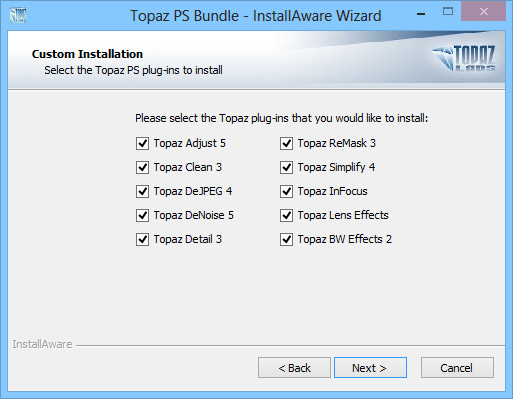 Topaz Photoshop Plugins Bundle