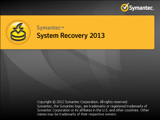 Symantec  System Recovery 2013