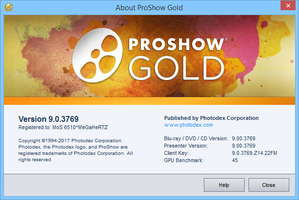 Photodex ProShow Gold 