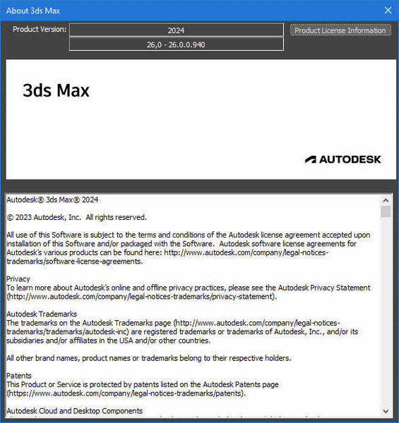 Autodesk 3ds Max 2024 