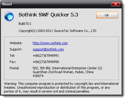 Sothink SWF Quicker 5.3 Build 511