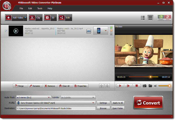  4Videosoft Video Converter Platinum 5.1.18