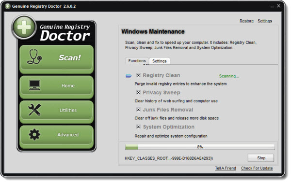 Genuine Registry Doctor 2.6.0.2