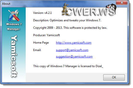 Windows 7 Manager 4.2.1