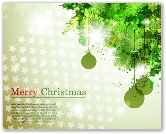 Stock Vector - Christmas Backgrounds 5