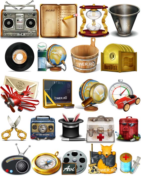 Vintage and Old Icons