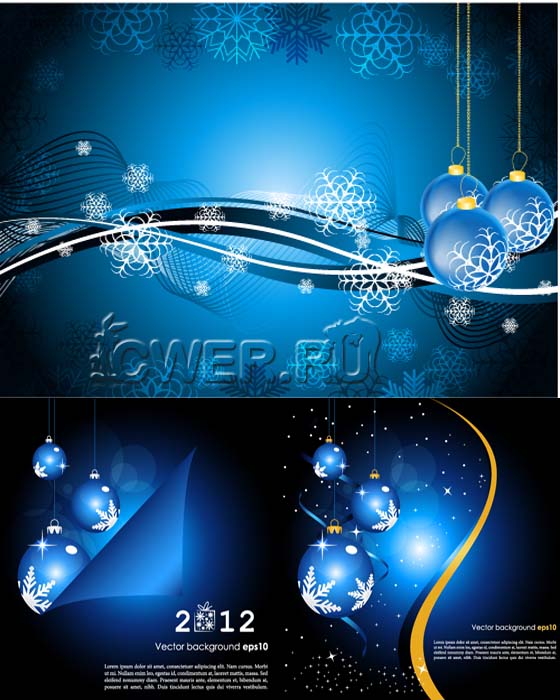 Abstract christmas background