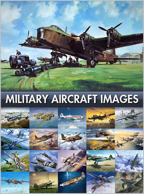 Military Aircraft Art Clipart