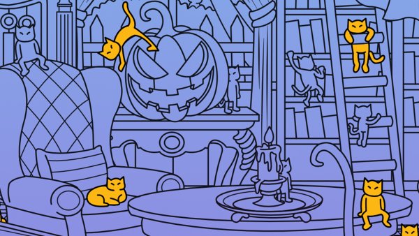 Secret Cats: Halloween