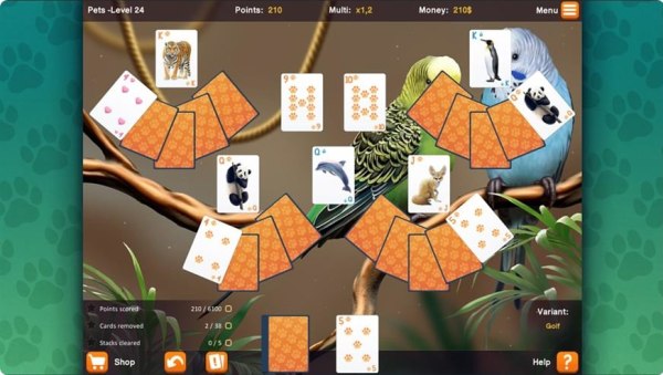 Cute Animals Solitaire