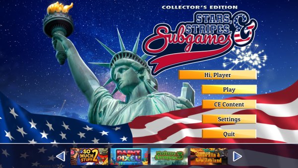 Stars, Stripes, and Subgames Collector’s Edition
